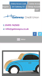 Mobile Screenshot of gatewaycu.co.uk